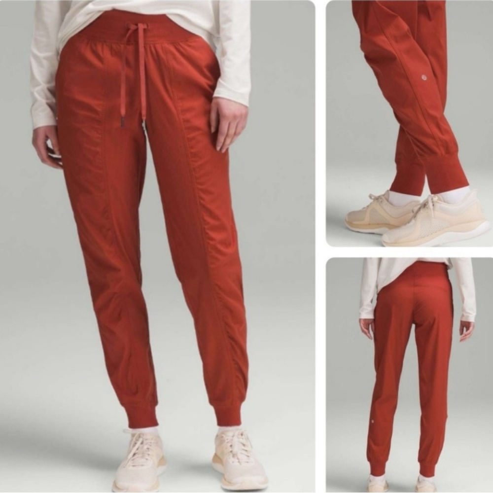 Lululemon Dance Studio Mid Rise Jogger Full length Cayenne Size 4